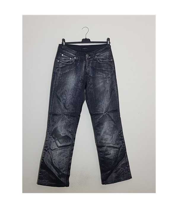 Pantaloni Jeans cu aspect lucios GENE Pantaloni Jeans cu aspect lucios GENE