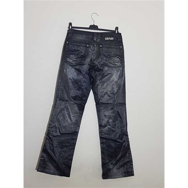 Pantaloni Jeans cu aspect lucios GENE