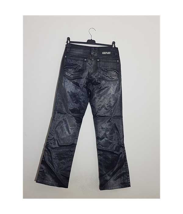 Pantaloni Jeans cu aspect lucios GENE Pantaloni Jeans cu aspect lucios GENE