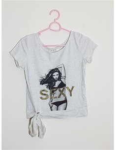 Tricou dama cu imprimeu grafic MB 21 COLLECTION