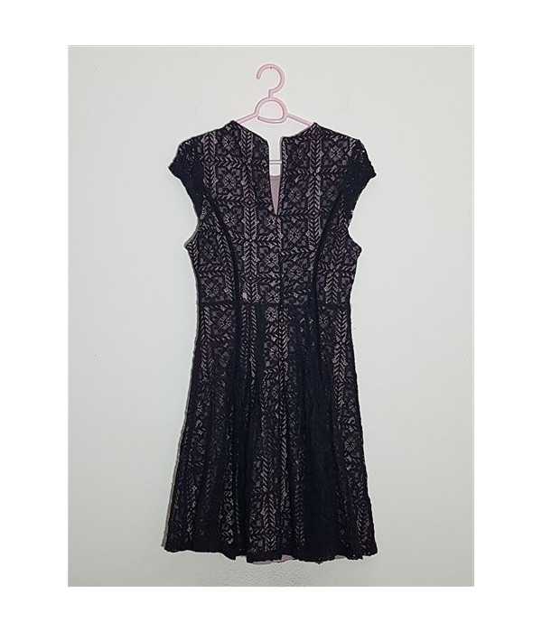 Rochita dama clos cu aspect dantelat C&A