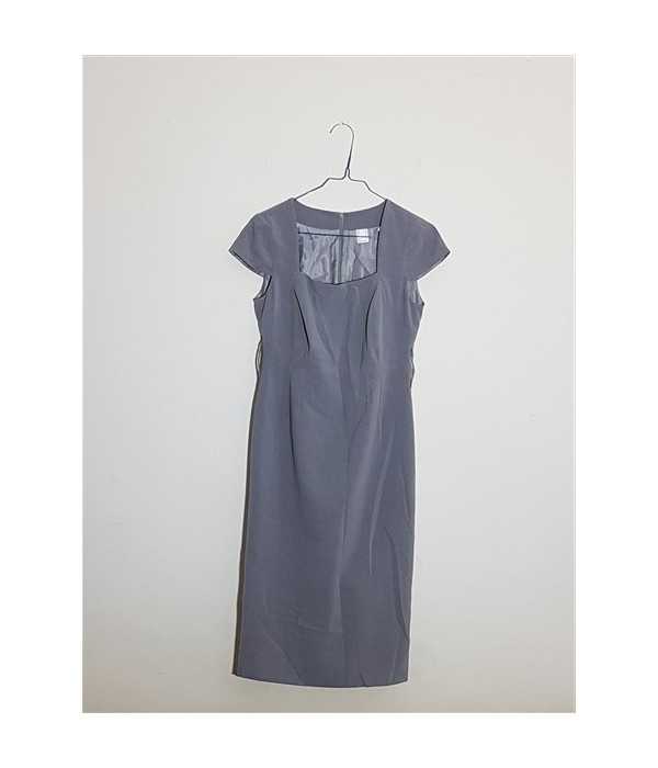 Rochie dama trei sferturi culoare gri