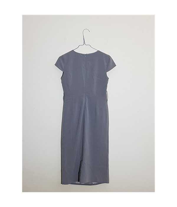 Rochie dama trei sferturi culoare gri