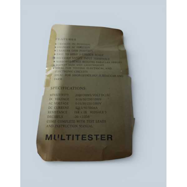 Multimetru Analogic profesional YX 1000A testare a tensiunii AC/DC