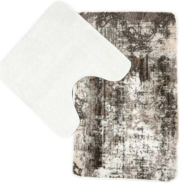 Iepuras decorativ din plastic acoperit cu blanita 13 cm