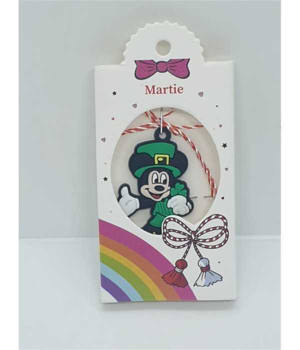 Martisor cu Mickey cu Joben verde