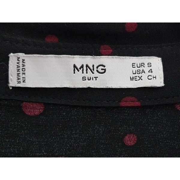 Camasa dama cu imprimeu buline rosii MNG Suit