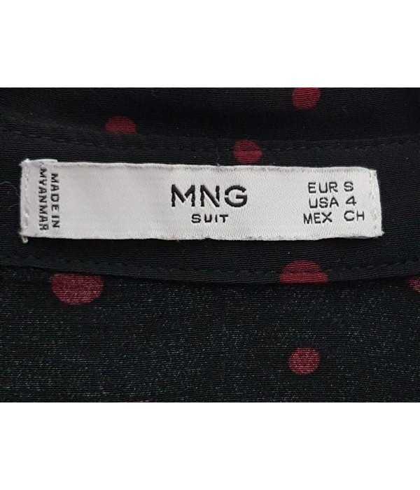 Camasa dama cu imprimeu buline rosii MNG Suit