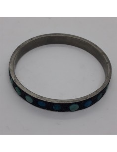 Set bratari elegante din metal turcuaz