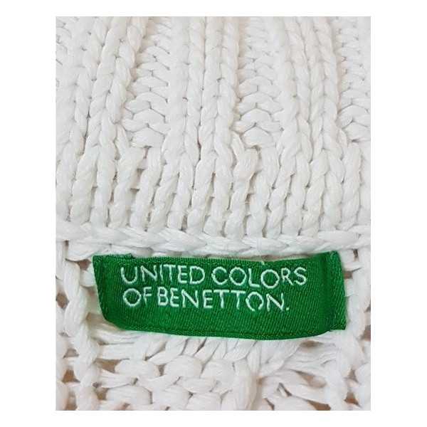 Vesta dama tricotata cu model impletit UNITED COLORS OF BENETTON
