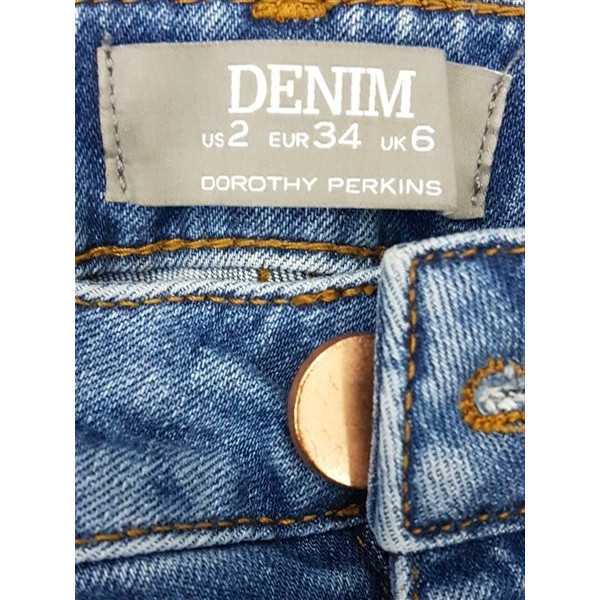 Pantaloni Jeans usor decolorati Dorothy Perkins