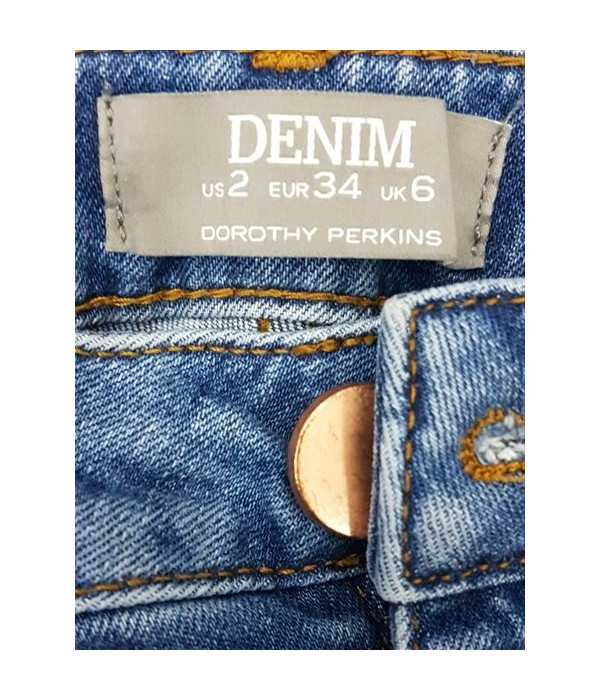 Pantaloni Jeans usor decolorati Dorothy Perkins