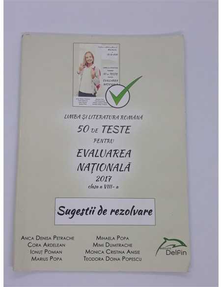 50 de teste pentru Evaluarea Nationala 2017, Limba si literatura roman