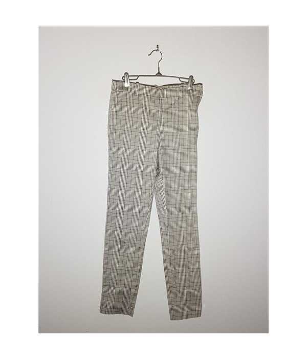 Pantaloni lungi de dama cu model in carouri H&M