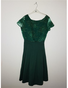 Rochie dama eleganta cu aspect dantelat