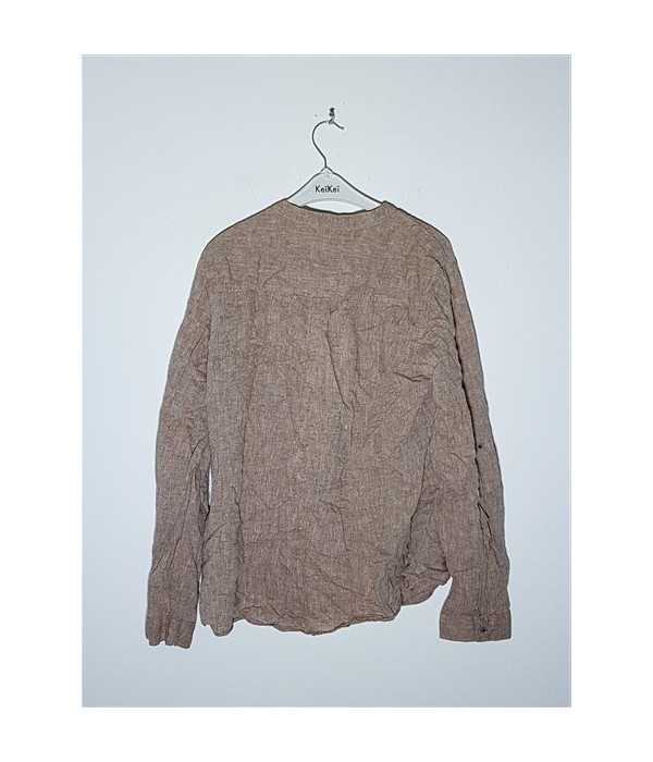 Camasa dama casual model cu cusaturi florale La Quilla s