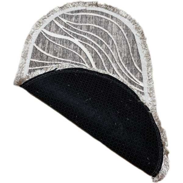 Iepuras decorativ din plastic acoperit cu blanita 13 cm
