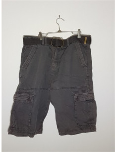 Pantaloni scurti pentru barbati model cu buzunare multiple DENIM