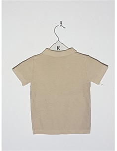 Tricou cu maneca scurta model cu nasturi la gat So Cut 2