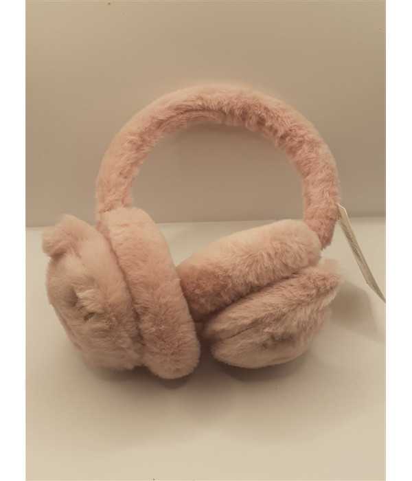 Bentita pufoasa cu protectie urechi model pisicuta Bentita pufoasa cu protectie urechi model pisicuta