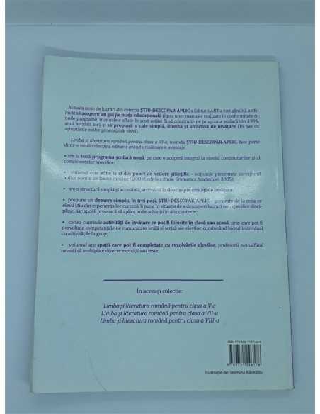 Limba si literatura romana pt clasa a 6-a STIU-DESCOPAR-APLIC