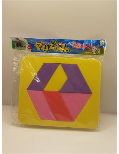 Puzzle din spuma Tangram
