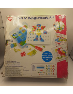 Joc puzzle mozaic cu suruburi 2