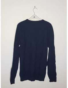Pulover pentru baieti culoare bleumarin 2