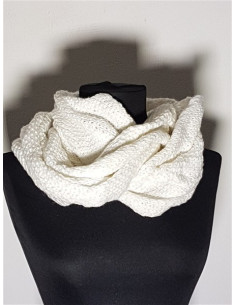 Fular dama circular marime universala Snowfall