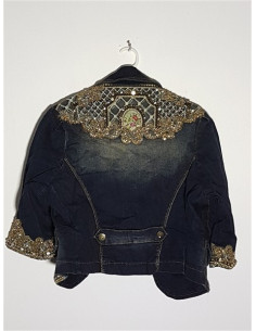 Bolerou dama din blugi DENIM 2