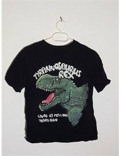 Tricou pentru baieti cu imprimeu cap de dinozaur H&M