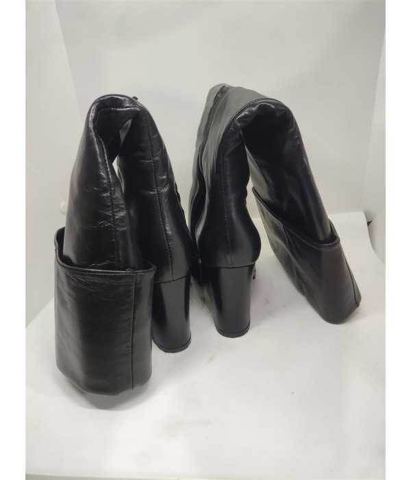 Cizme dama lungi cu toc marime 37 JD