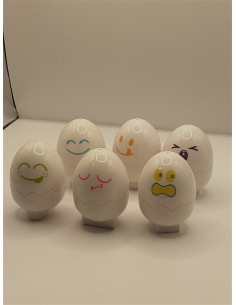 Set 6 oua zambitoare pentru copii