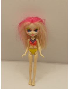 Papusica cu suvite roz Mattel 16 cm