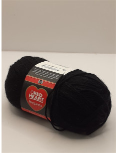Fir textil pentru crosetat culoare negru