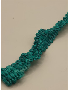 Banda textila decorativa culoare verde