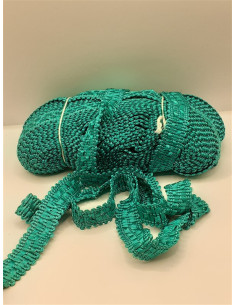 Banda textila decorativa culoare verde 2