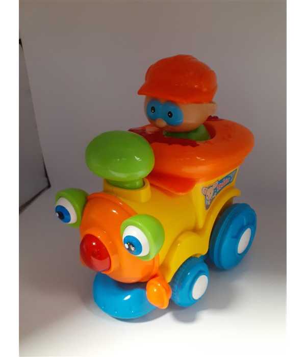 Jucarie locomotiva cu sunete si lumini