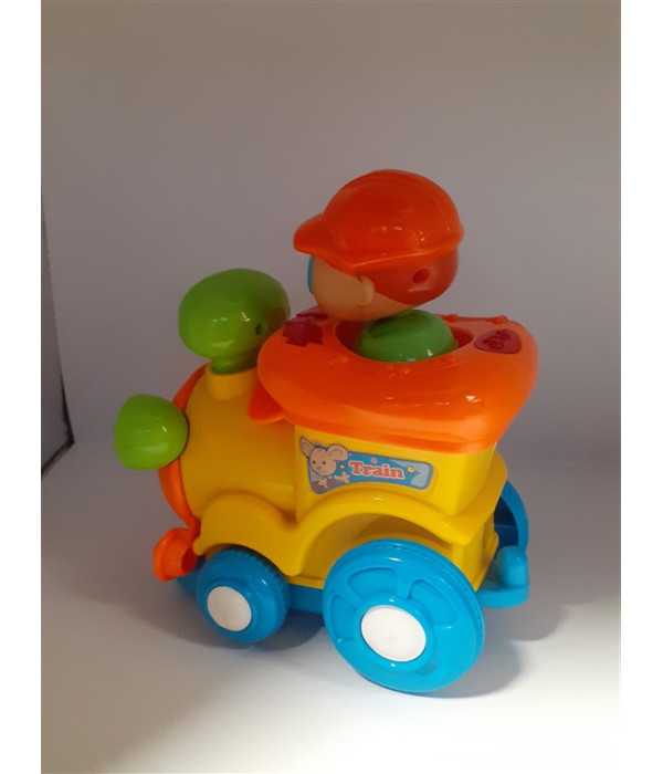 Jucarie locomotiva cu sunete si lumini