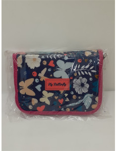 Penar echipat cu doua extensii print multicolor