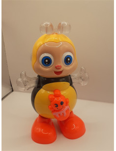 Jucarie albinuta muzicala cu lumini