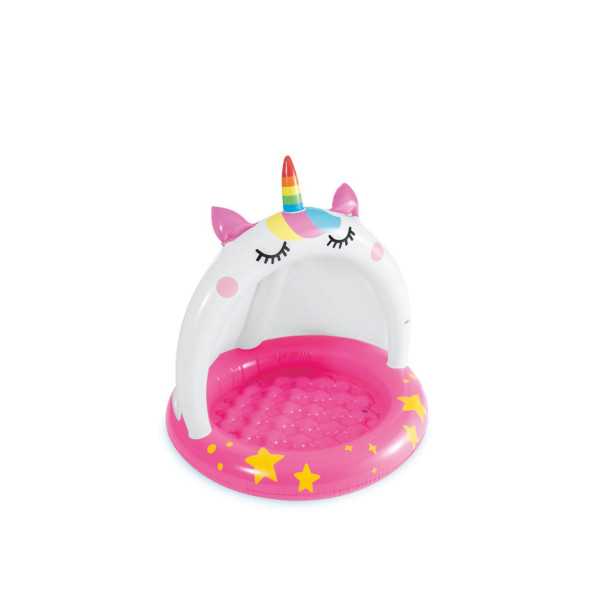 Piscina gonflabila copii unicorn 102x102cm