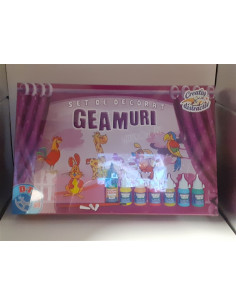Set de decorat geamuri Animale D-Toys
