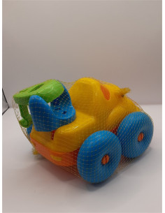 Masinuta din plastic pentru copii galben 2