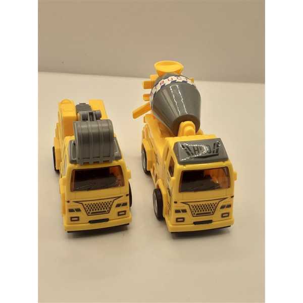 Set doua masinute utilaje de constructie pentru copii