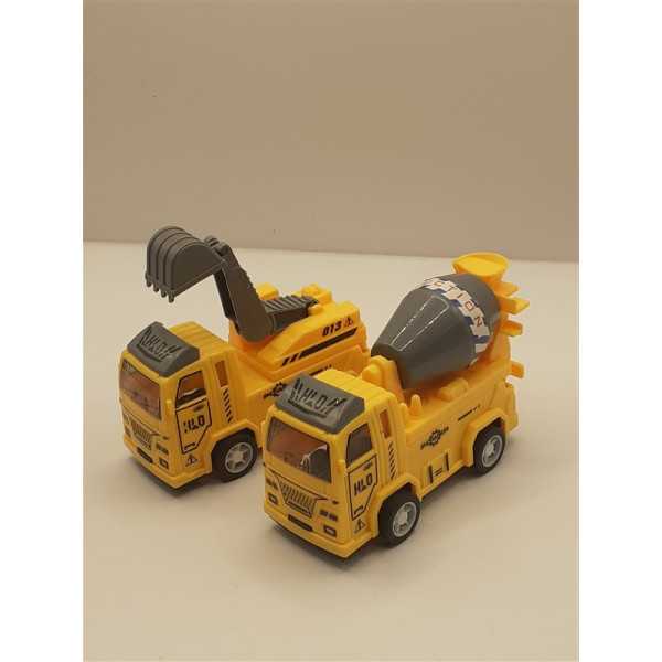 Set doua masinute utilaje de constructie pentru copii