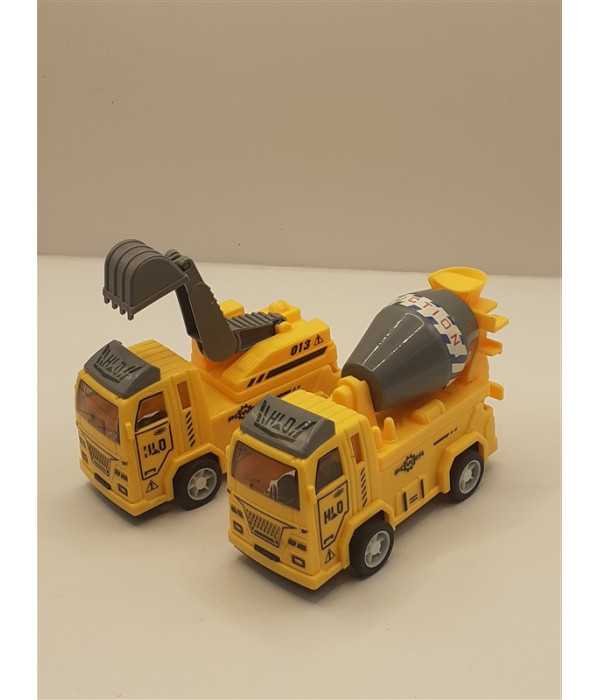 Set doua masinute utilaje de constructie pentru copii