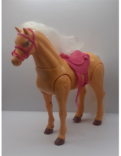 Figurina calut din plastic pentru papusi