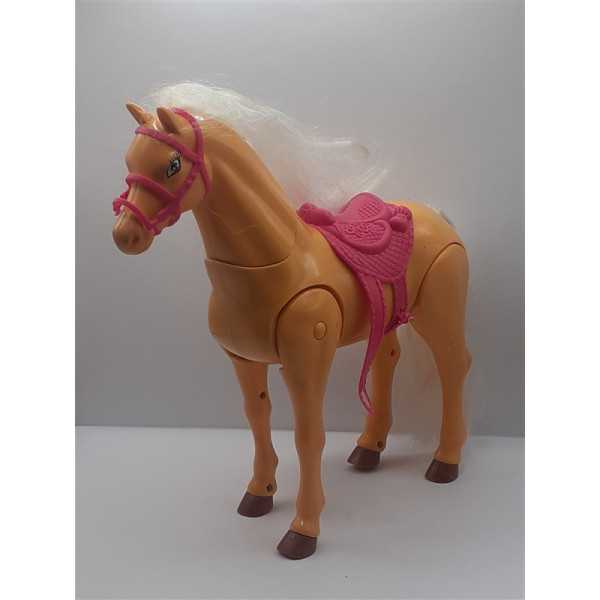 Figurina calut din plastic pentru papusi