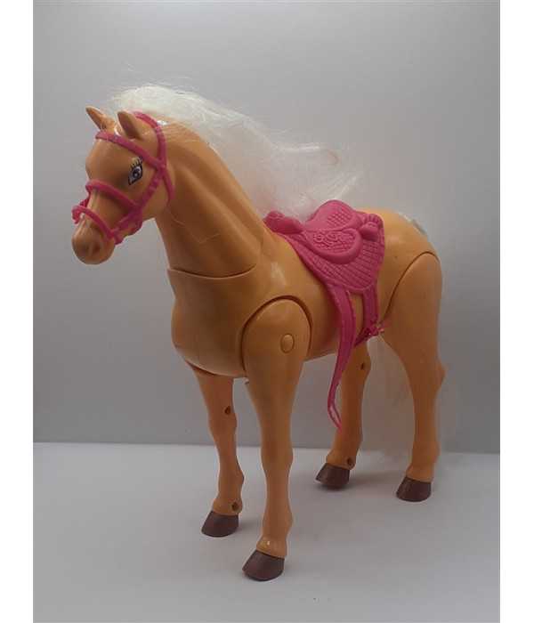 Figurina calut din plastic pentru papusi